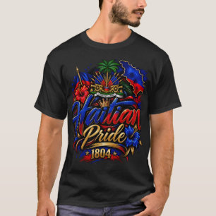 Vibraciones Haitianas Orgullo Haitiano Camiseta