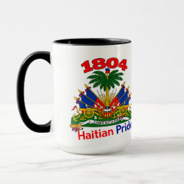 **Vibraciones Haitianas | Taza de Dos Tonos del Es