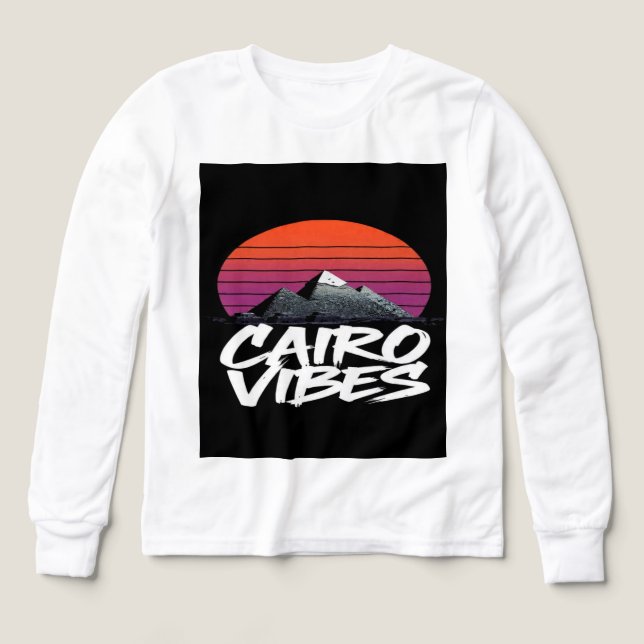 Vibraciones Vintage de El Cairo | Estilo Egipcio A (Diseño frontal)