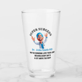 Vibrant Cartoon Surgeon Art for Medical Enthusiast