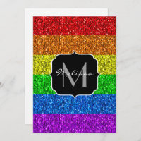 Vibrante bandera LGBT enciende invitación a monogr