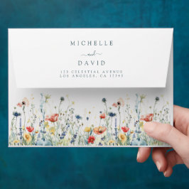 Vibrante Boda de flores silvestres