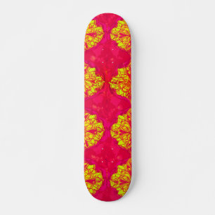 Vibrante cubierta de skateboard 3D de arte digital