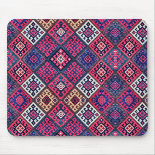 Vibrante Diamante oriental de la alfombra persa