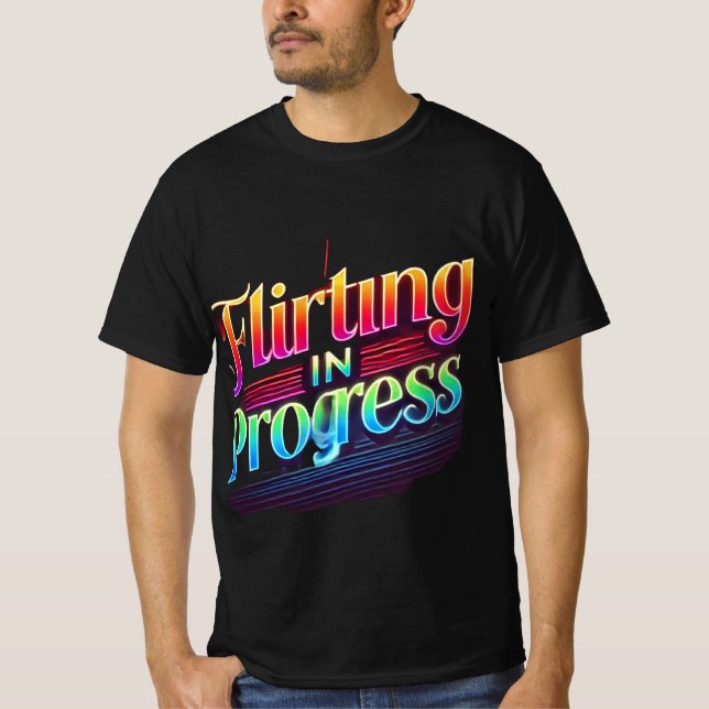 Vibrante diseño de camisetas Neon (Anverso)