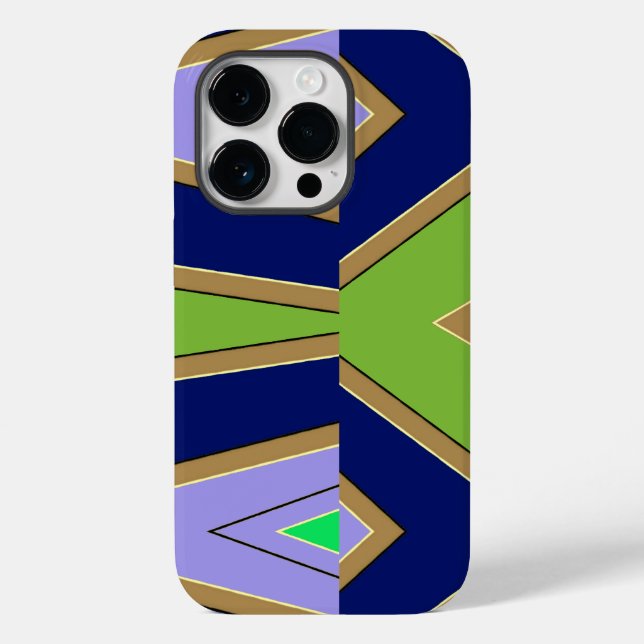 Vibrante estuche para iPhone Funda clásico multico (Reverso )