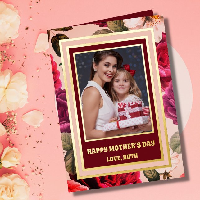 Vibrante | Feliz Día de la Madre Roses rosados fot (Subido por el creador)