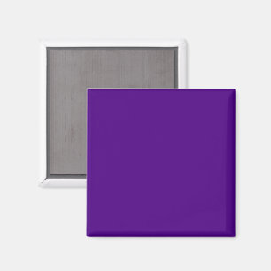 Vibrante morado cuadrado frigorífico imán - Person