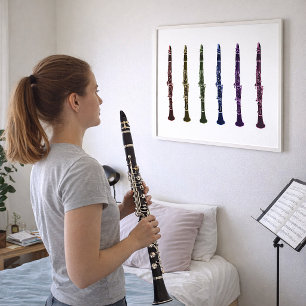 Vibrante Orquesta de Arte de Clarinete de Banda de