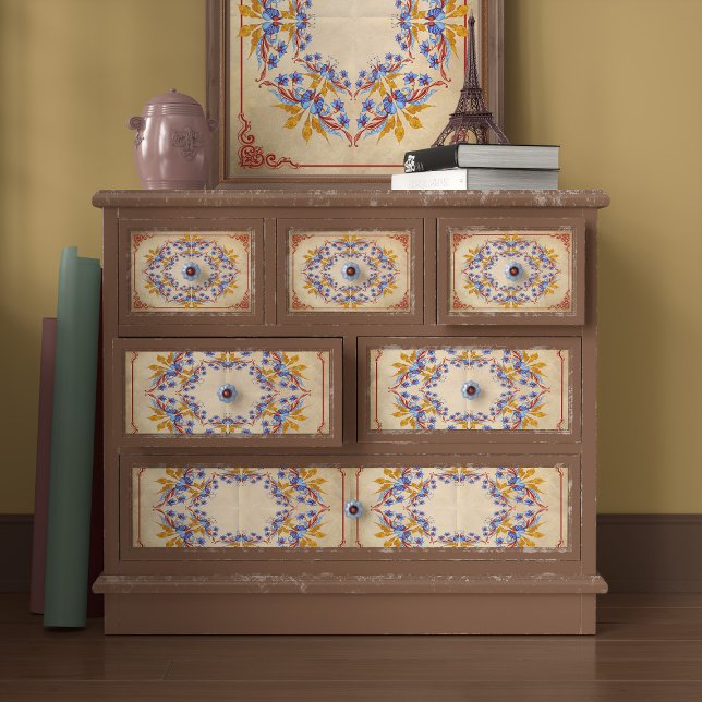 Vibrante Papel de tono de deshielo floral (Subido por el creador)