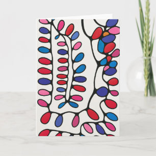 Vibrante Resumen Nota en blanco