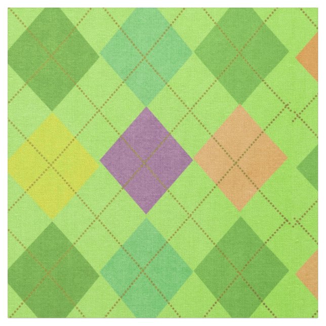 Vibrante tela verde argla (De cerca)