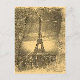 Vibrante Torre Eiffel París #2 - Postales