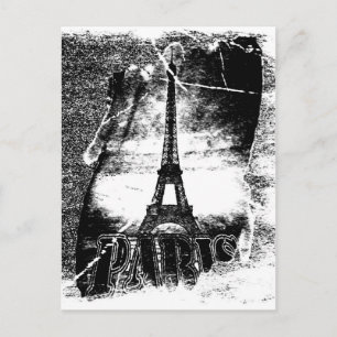 Vibrante Torre Eiffel París - Postales