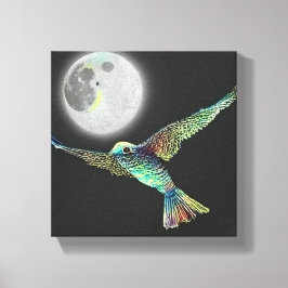 Vibrante y elegante obra de arte de lienzo Aviar