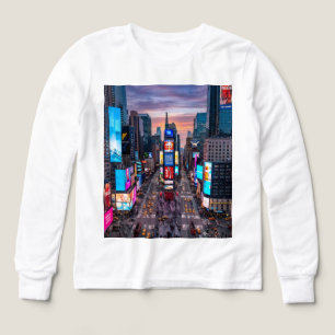 Vibrantes Camiseta para niños Times Square New Yor