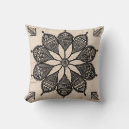 Vibrantes cojines de Mandala: Una pizca de colorid