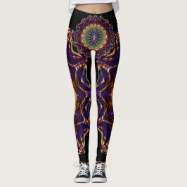 Vibrantes leggings de Mandala