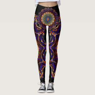 Vibrantes leggings de Mandala