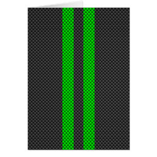 Vibrantes rayas de Carreras de estilo de fibra de