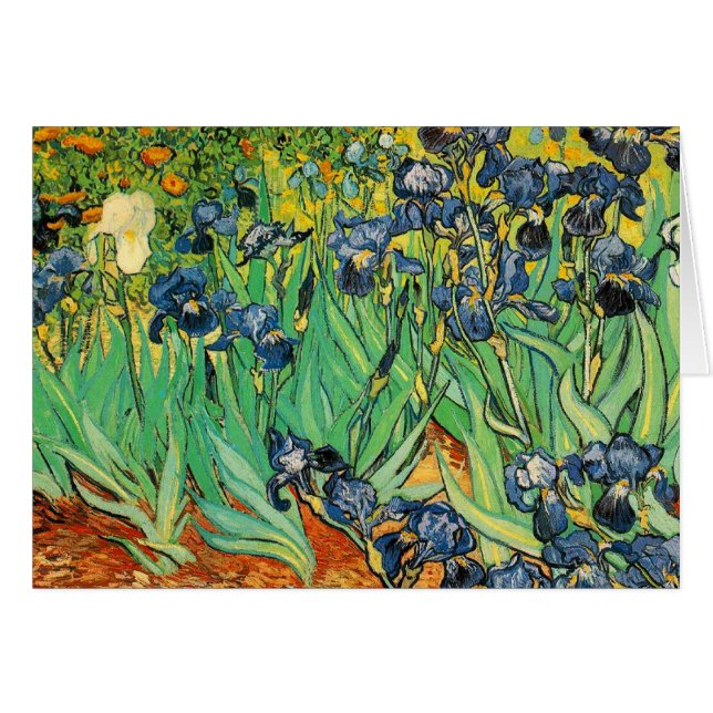 Vicent van Gogh, Irises (Anverso (Horizontal))