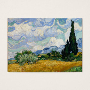 Vicente Van Gogh Campo De Trigo Con Cipreses