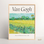 Vicente van Gogh Field con retro de arte irlandés<br><div class="desc">Explore el cautivador mundo de Vincent van Gogh con nuestra exquisita huella de arte "Campo con irlandeses". Esta emblemática obra maestra del reconocido artista holandés le dará un toque de belleza intemporal a su decoración, lo que lo convierte en una elección perfecta para los amantes del arte y admiradores del...</div>