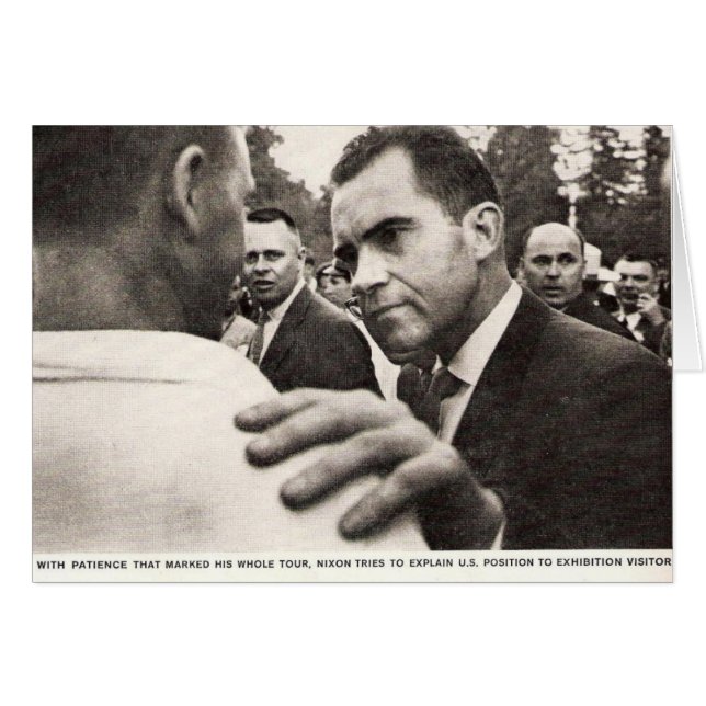Vicepresidente Nixon en Unión Soviética (Anverso (Horizontal))