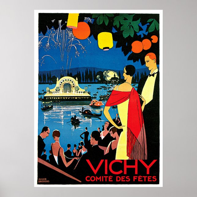 Vichy Comite Des Fetes ~ Francia Viajes de arte (Frente)