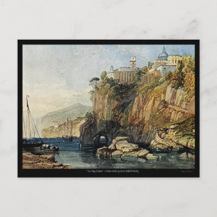 ¡Vico, postal de pintura acuática de la bahía de N