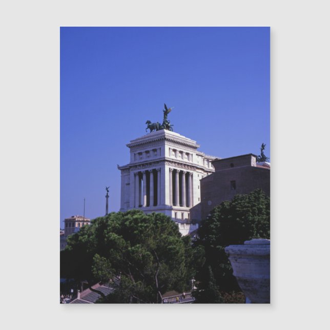 Victor Emmanuel 2.º Monumento Poster de Roma (Anverso)