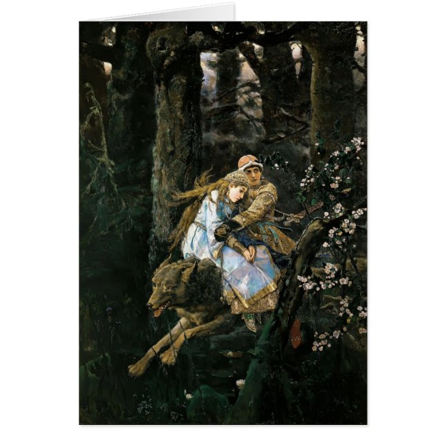Victor Vasnetsov- Ivan Tsarevich que monta el lobo (Frente)