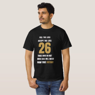 Victoria 2026: Campeón Elite Dorado Camiseta de Fú