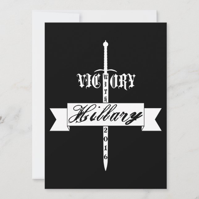 Victoria con Hillary - 2016 (Anverso)