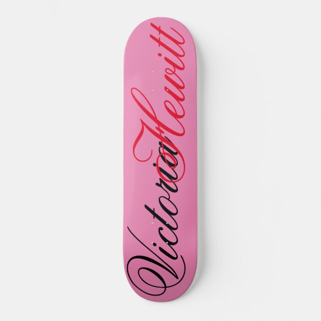 VICTORIA HEWITT / JMT SKATEBOARDS (Anverso)