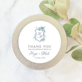 VICTORIA Regency Blue French Garden Pegatina