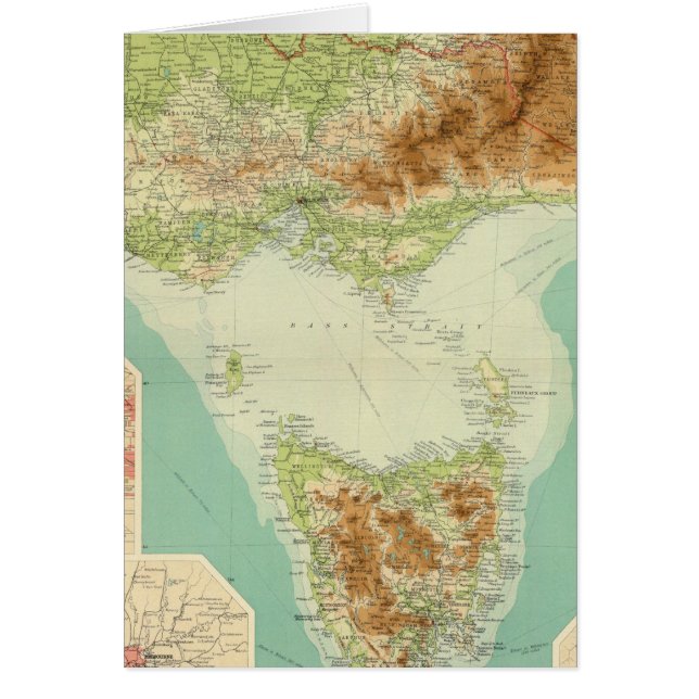 Victoria y Tasmania (Frente)