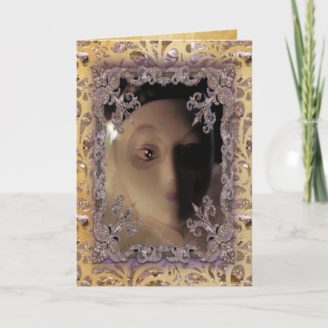 Victorian de la marioneta del navidad (Anverso)