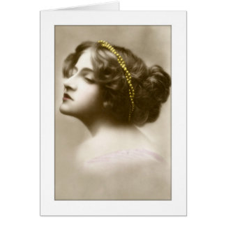 victoriana lady cameo style pose