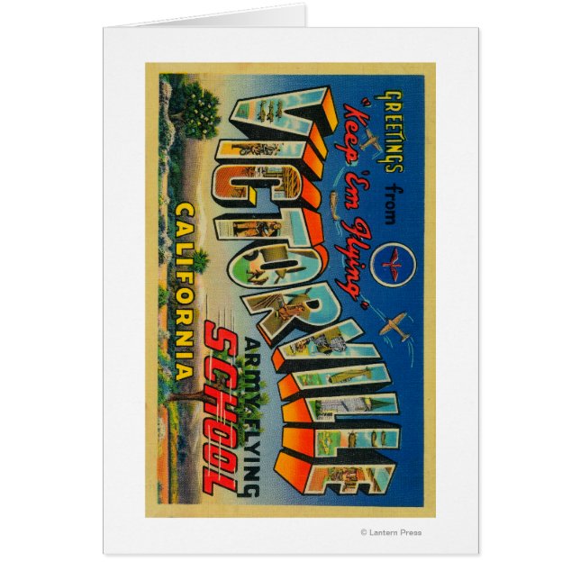 Victorville, California - Escuela de Vuelo del Ejé (Frente)