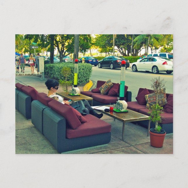 Vida al aire libre - Tarjeta postal (Anverso)