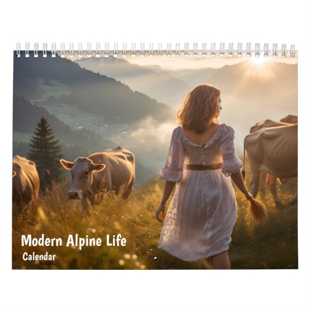 Vida Alpina Moderna – Calendario (Tapa)