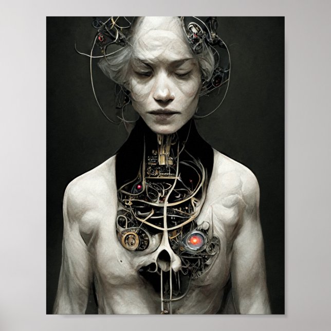 Vida artificial 3 Ciencia Ficción Poster de arte (Frente)