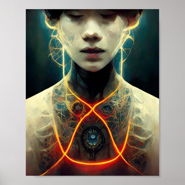 Vida artificial 5 Ciencia Ficción Poster de arte (Frente)