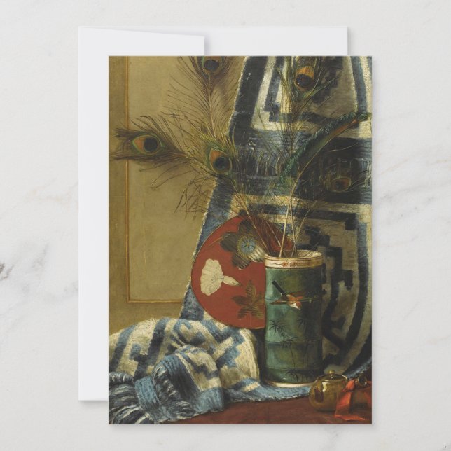 Vida con plumas de pavo real (Anverso)