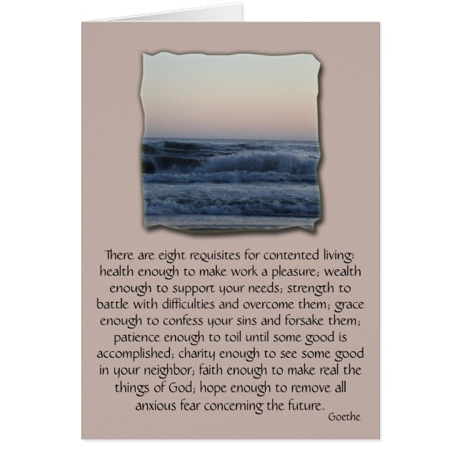 Vida contentada (Frente)