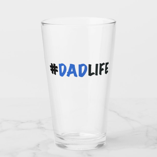 VIDA DE DAD 16OZ VIDRIO DE PINTURA (Anverso)