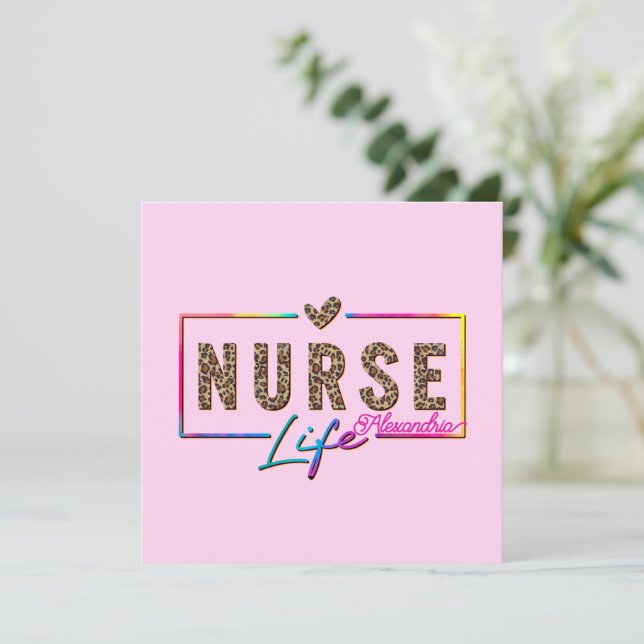 Vida de enfermera (Anverso de pie)