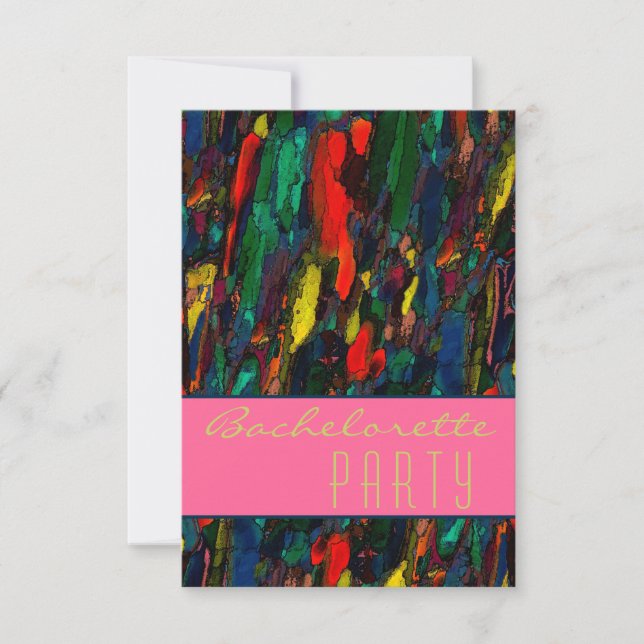 Vida de la ciudad ~ Invitación UNISEX / RSVP 3.5x5 (Anverso)