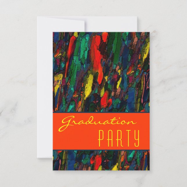 Vida de la ciudad ~ Invitación UNISEX / RSVP 3.5x5 (Anverso)